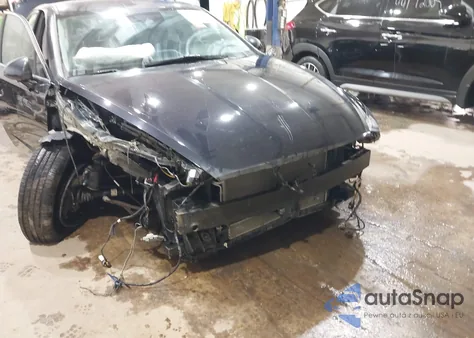 2022 Hyundai Sonata Hybrid Blue из США, поврежденный, VIN KMHL24JJ0NA038749